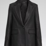 BLAKE LEATHER JACKET WITH FRINGES