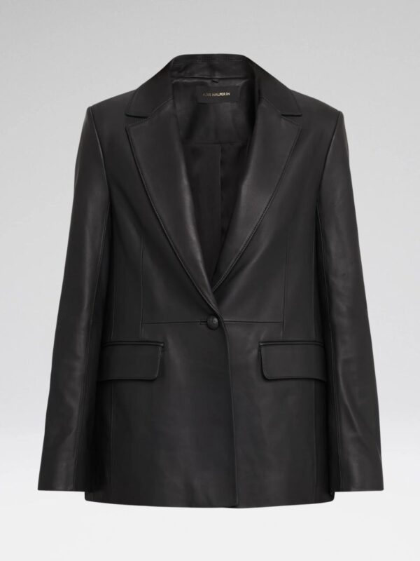 BLAKE LEATHER JACKET WITH FRINGES