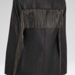 BLAKE LEATHER JACKET WITH FRINGES
