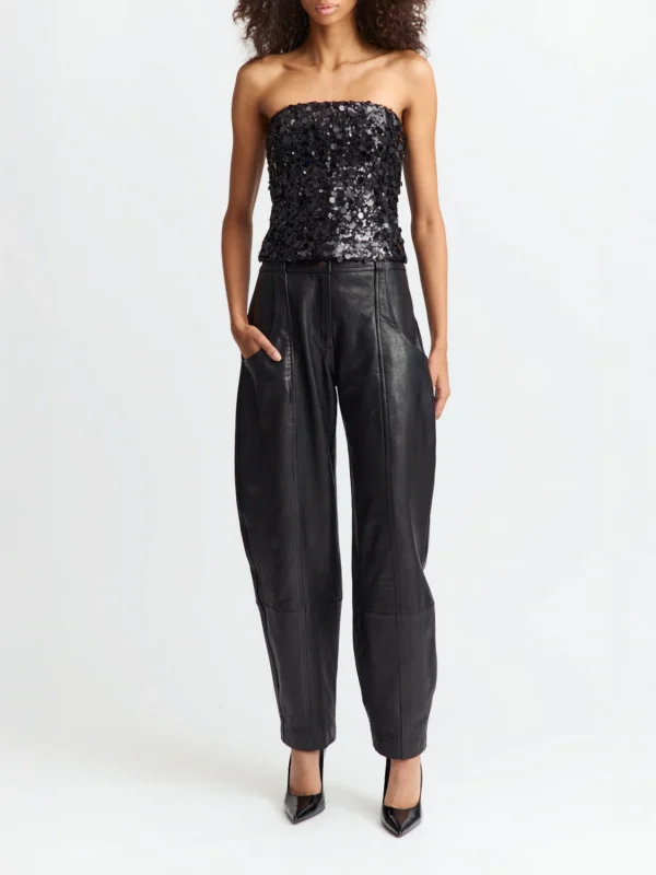 ANIERI TOP IN SEQUIN