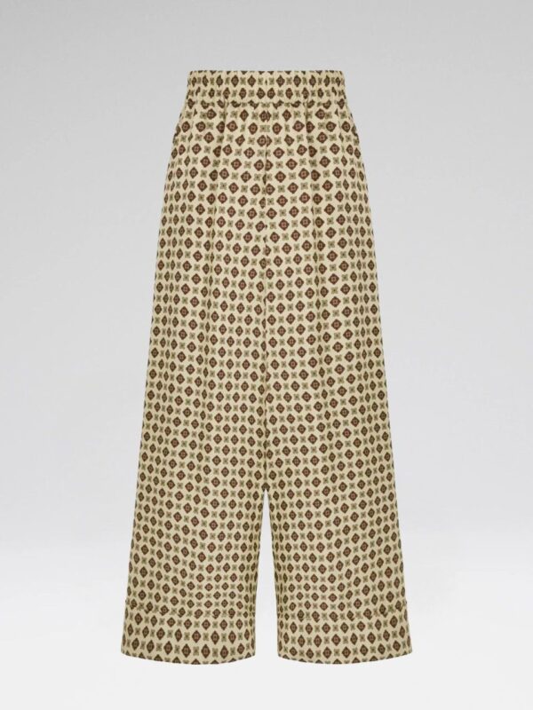 PATTERN PRINT TROUSERS