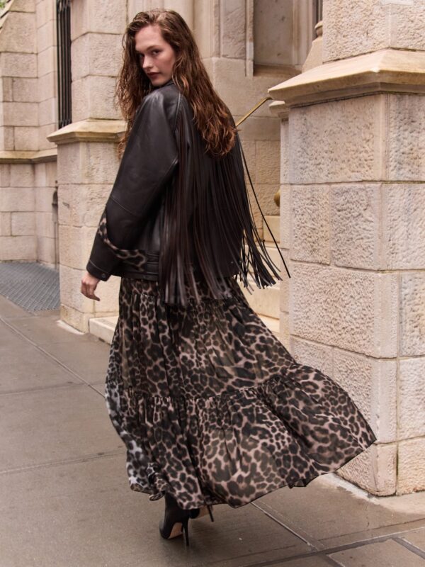 FRINGE LEATHER JACKET