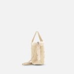 SCRIPT SHEARLING MINI BAG