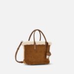 SCRIPT SHEARLING MINI BAG