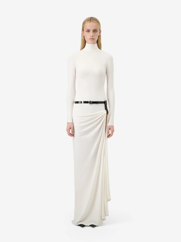 SUSPENDED LONG SLEEVE DRESS
