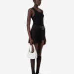 PLEATED MINI SKIRT