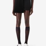 PLEATED MINI SKIRT