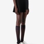 PLEATED MINI SKIRT