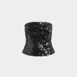 ANIERI TOP IN SEQUIN