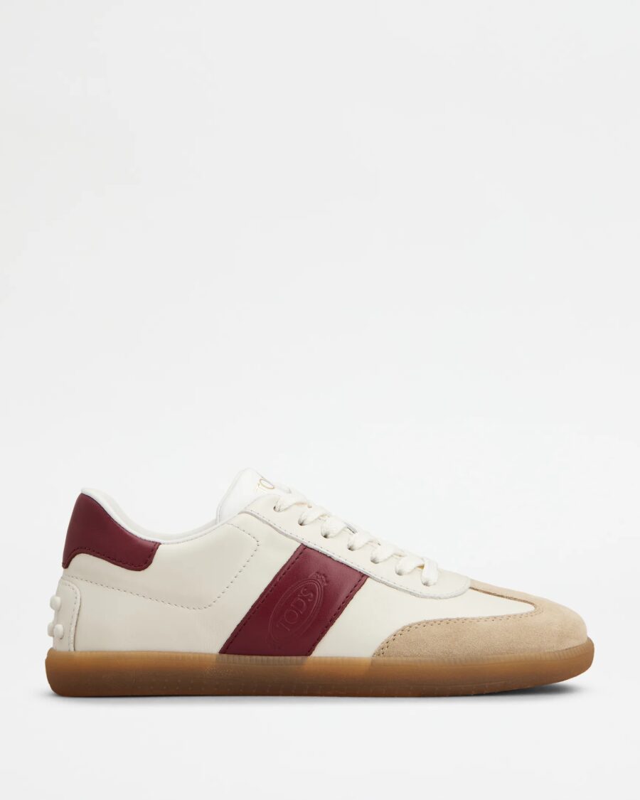TABS SNEAKERS IN LEATHER