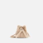 MINI FAUX FUR BUCKET MINI BAG