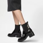 LOW HEEL ANKLE BOOTS