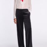 SHEER TWIST BLOUSE