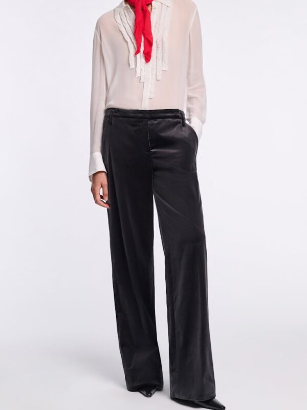 SHEER TWIST BLOUSE