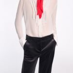 SHEER TWIST BLOUSE