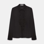 SHEER TWIST BLOUSE