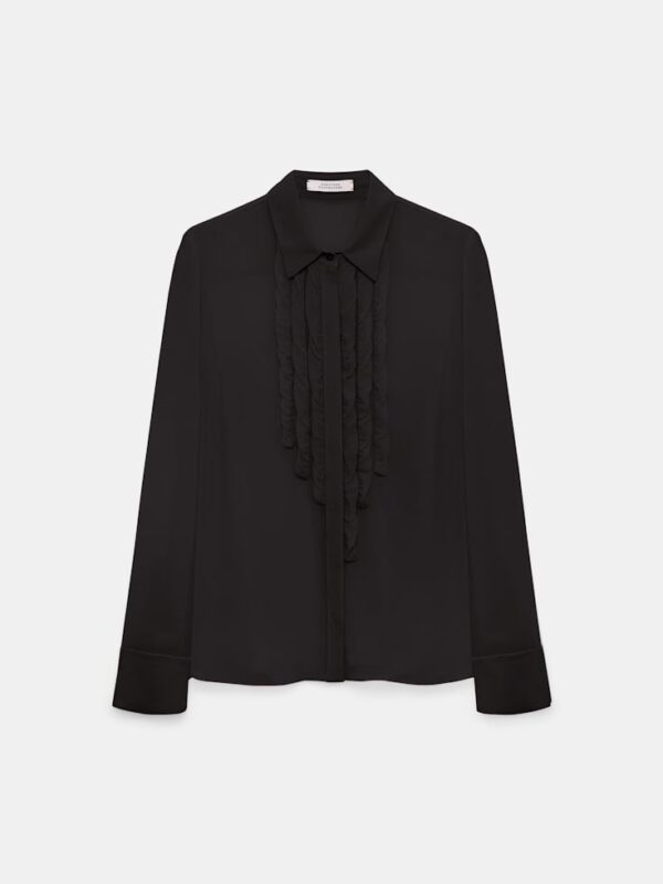 SHEER TWIST BLOUSE