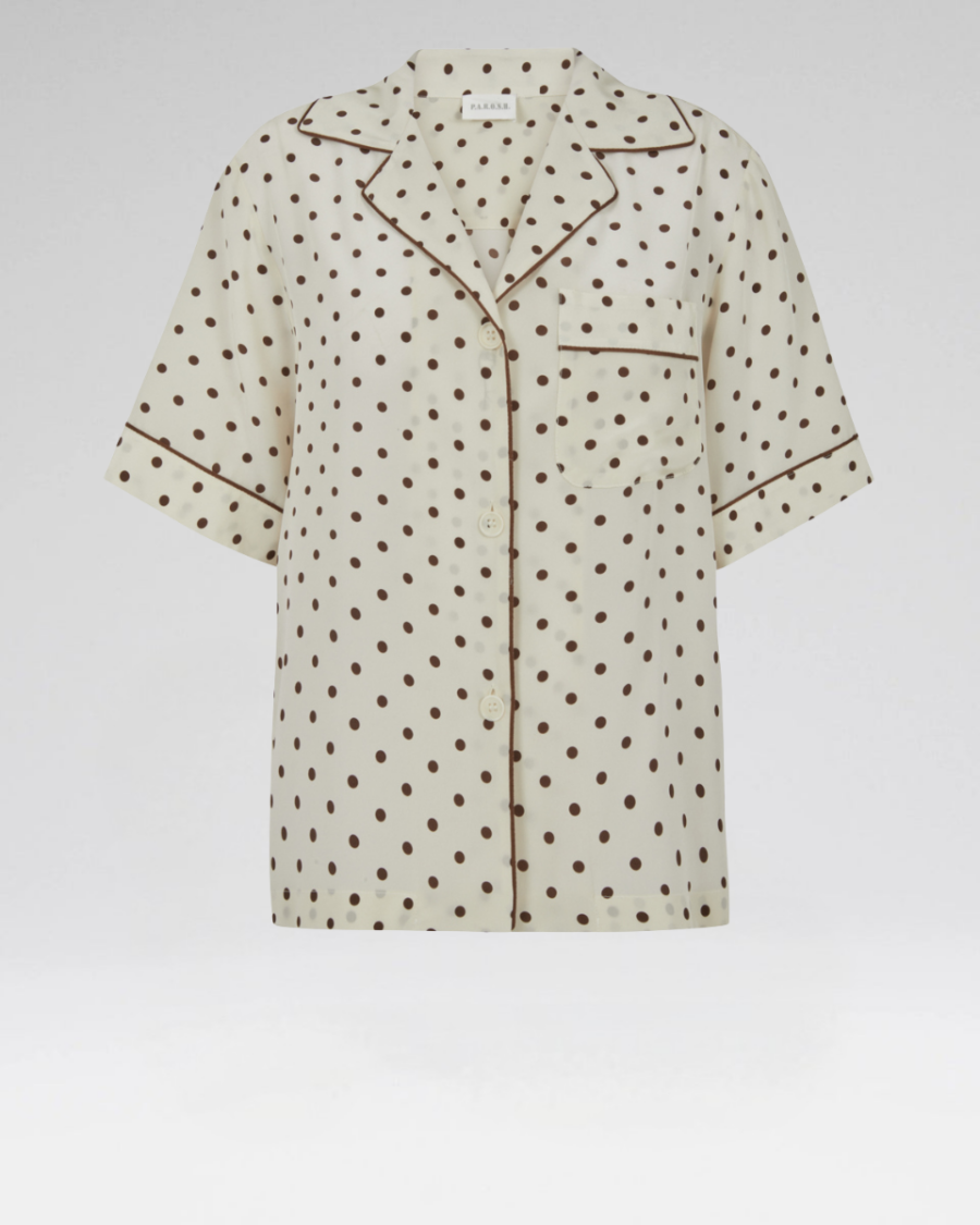 SILK DOTS SHIRT