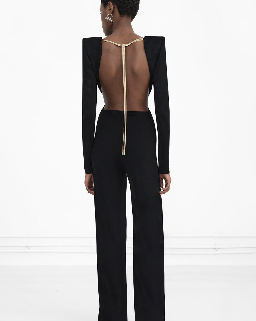LIQUID CHAIN JUMPSUIT