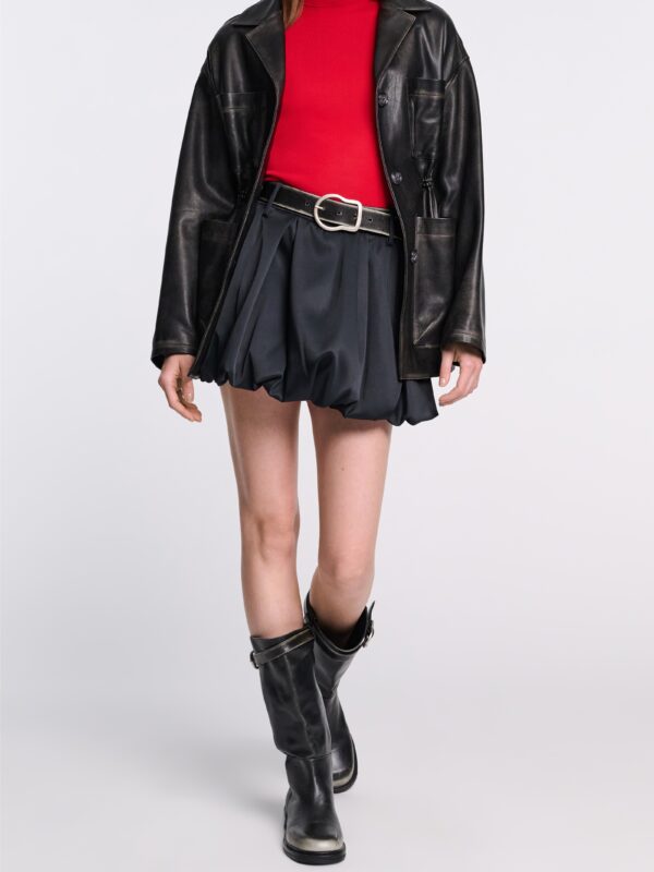 SHINY STATEMENT SKIRT