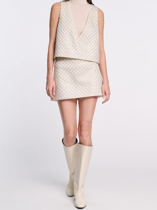 SPARKLING STATEMENT SKIRT