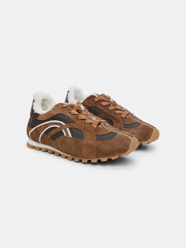 SHEARLING SNEAKERS