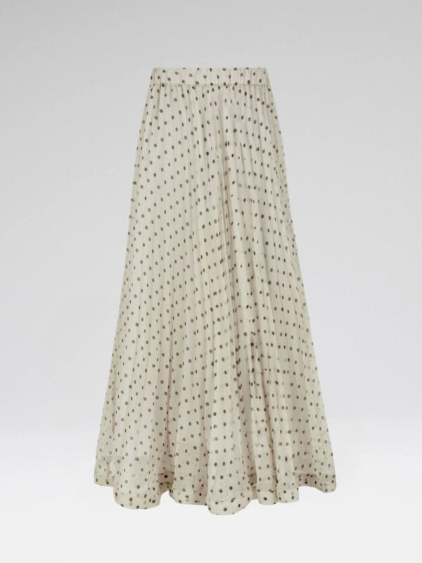 MAXI PLISSEE SKIRT