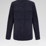 SUEDE OVERSHIRT
