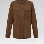 SUEDE OVERSHIRT