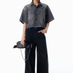 DROPPED DENIM SHIRT