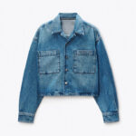 CROPPED DENIM SHIRT