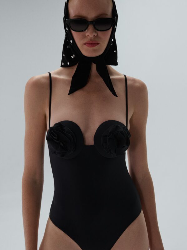 3D FLOWER SWIMSUIT