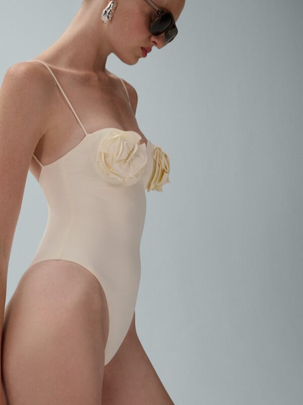3D FLOWER SWIMSUIT