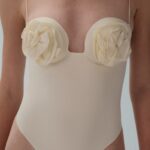 3D FLOWER SWIMSUIT