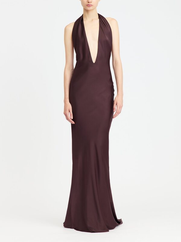 MAREN GOWN IN SATIN
