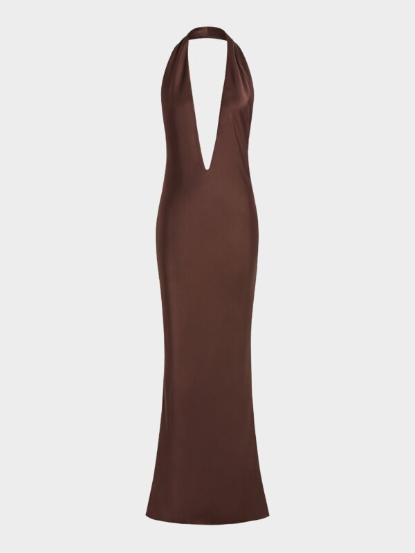 MAREN GOWN IN SATIN