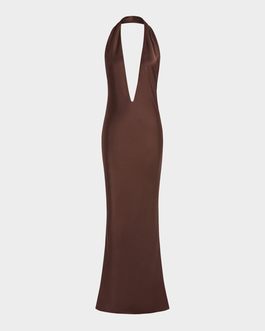 MAREN GOWN IN SATIN