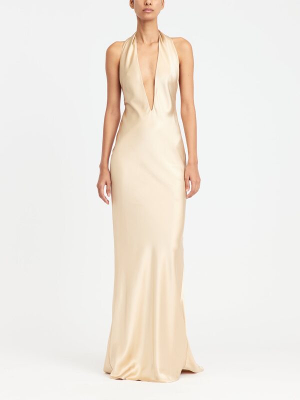 MAREN GOWN IN SATIN