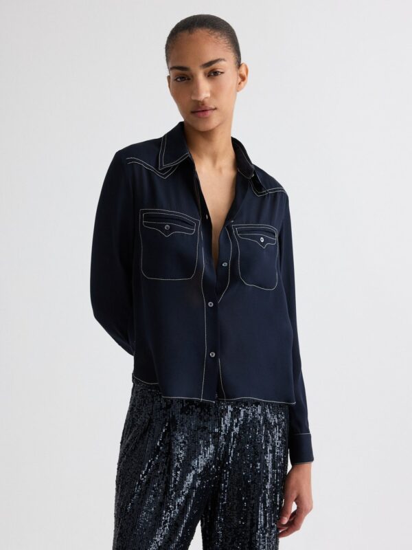 CARTER TOP STITCH SHIRT