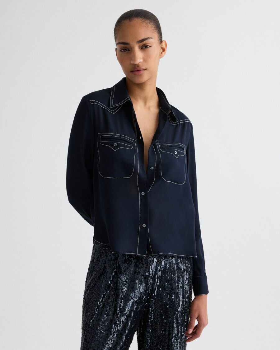 CARTER TOP STITCH SHIRT