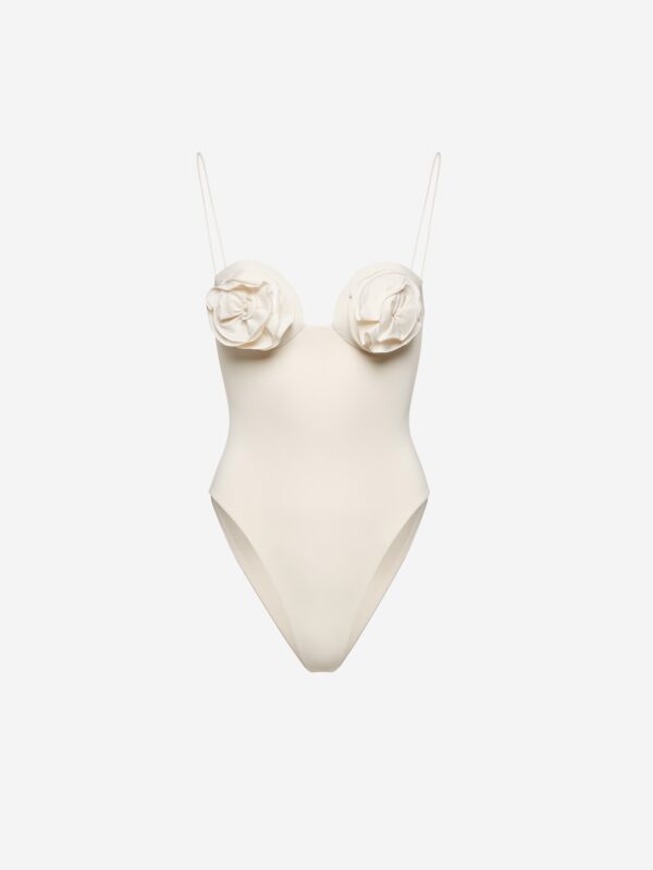 3D FLOWER SWIMSUIT