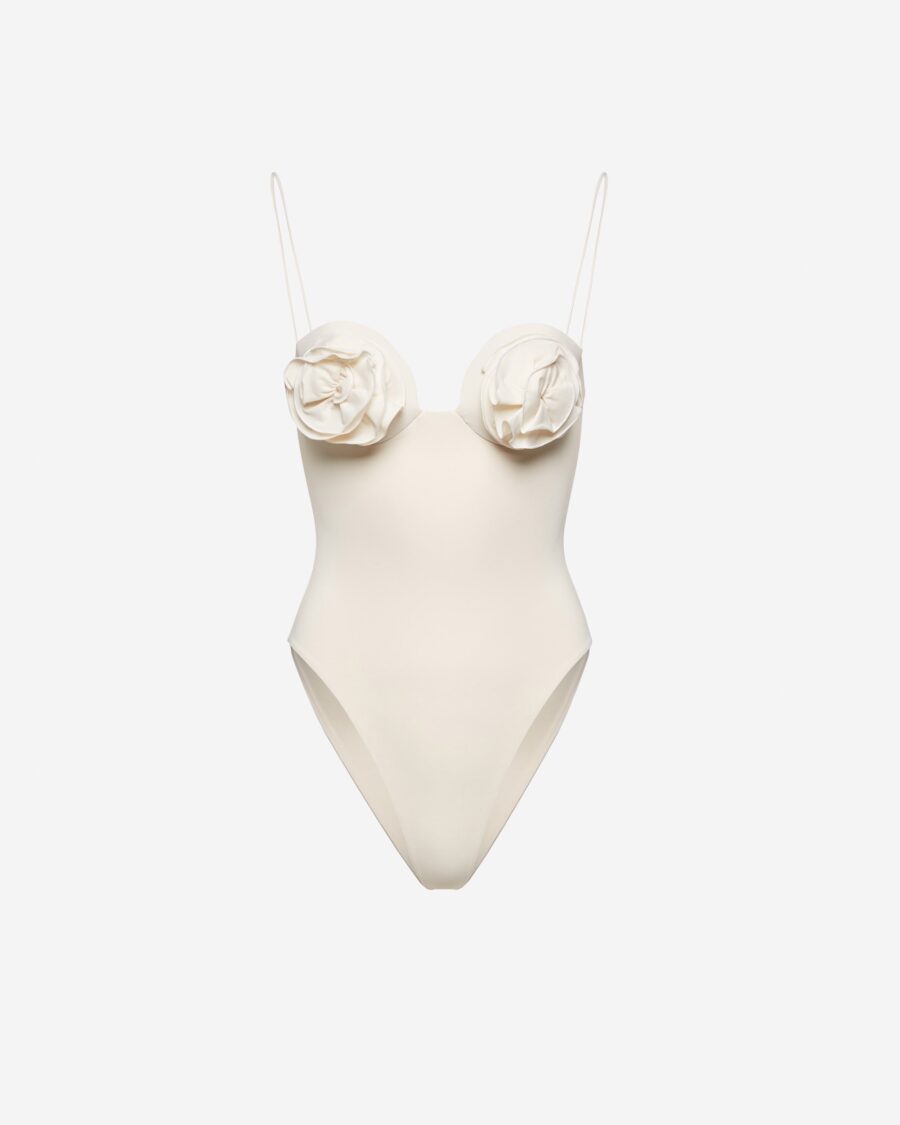 3D FLOWER SWIMSUIT