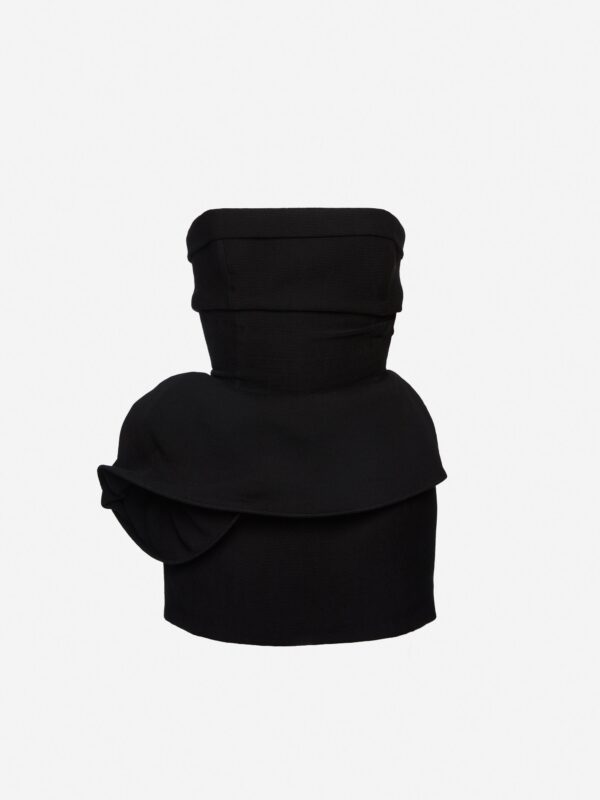 STRAPLESS MINI DRESS