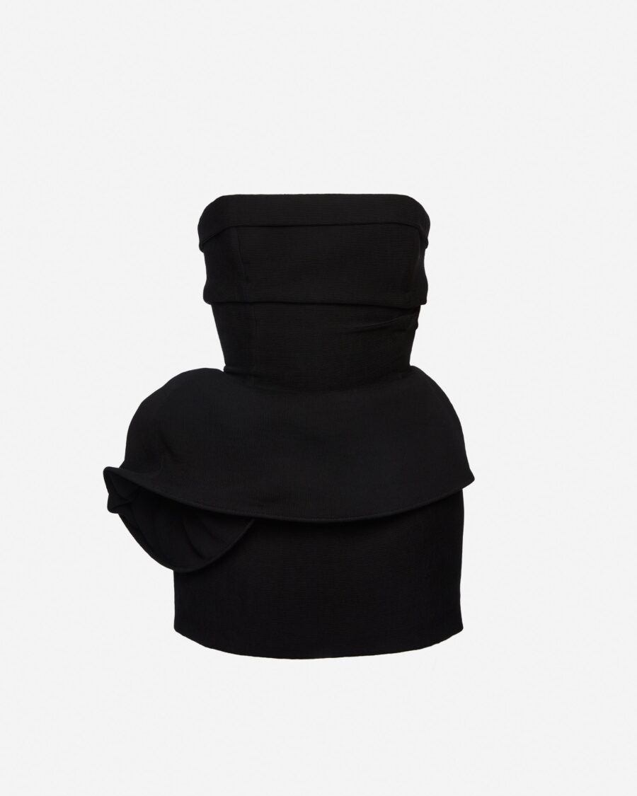 STRAPLESS MINI DRESS