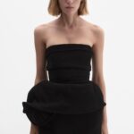 STRAPLESS MINI DRESS
