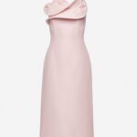 SILK SCULPTURAL DRESS