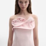 SILK SCULPTURAL DRESS
