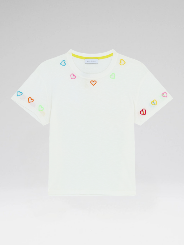 HEARTS CUT OUT TEE