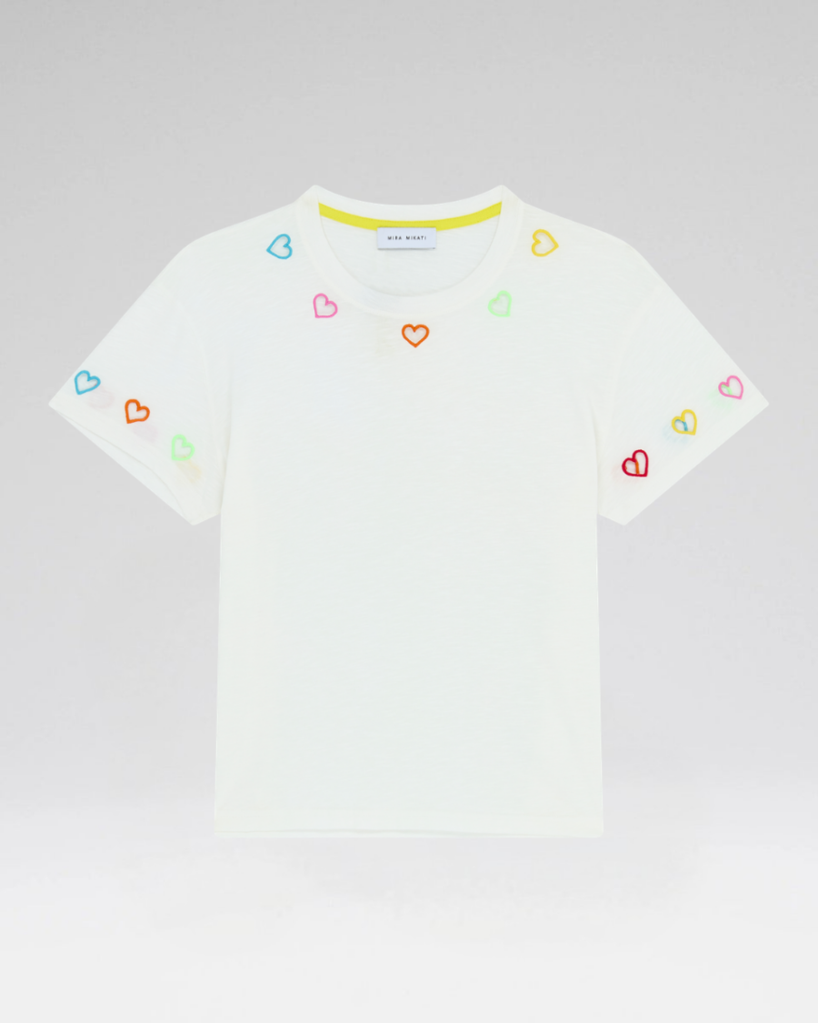 HEARTS CUT OUT TEE