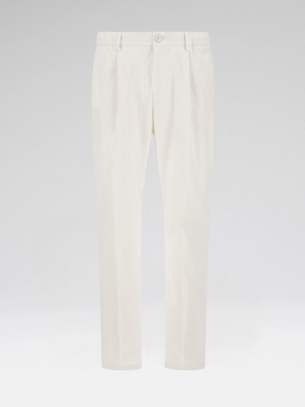 COTTON FEEL TROUSERS WITH DRAWSTRING